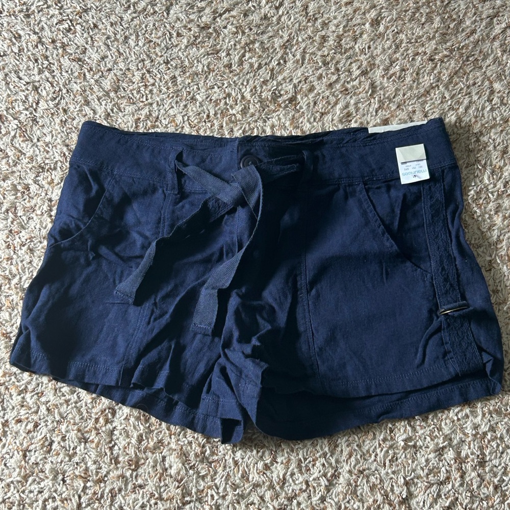 Navy Blue Women's Shorts